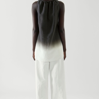 COS Ombre Keten Tunik - Desenli