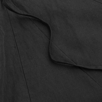 COS Keten Kimono Gömlek - Siyah