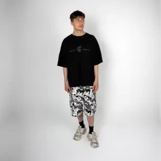 BLACK CAMO SHORTS