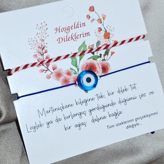 marteniçka bileklik seti nazar boncuğu