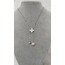 Çelik kolye Van Cleef Model kolye 
