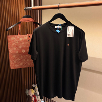 Loro Piana Siyah Logo Detaylı Tshirt