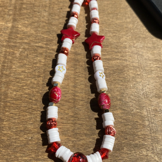 KIRMIZI YILDIZ TELEFON CHARM