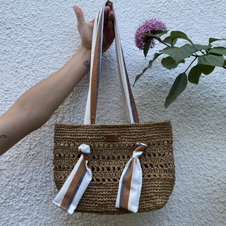 TURUNCULU KAHVE ÇANTA 