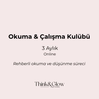 3 Aylık Rehberli Okuma & Çalışma Programı
