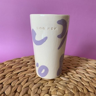Lila Abstract Dog Mom 300 ml