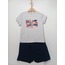 TinyBabyWear 3 yaş alt üst  penye ve şort ikili takım