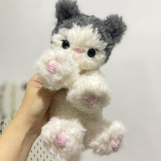 İki Renkli Yumoş Kedi