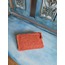 Turuncu Renk Örgü Clutch Çanta