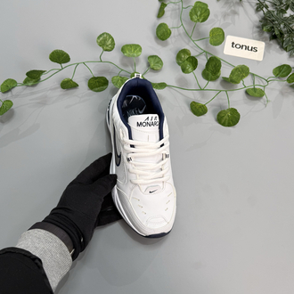 Nike air monarch beyaz lacivert 