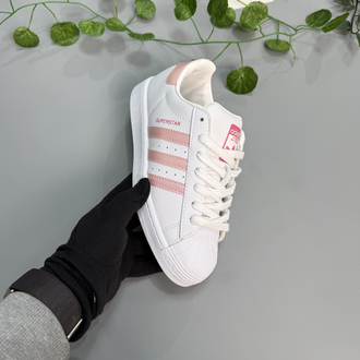 Adidas superstar simli toz pembe 