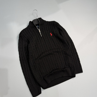 Ralph lauren fermuarlı siyah