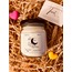 Sandal Wood Kokulu Ay Mumu | El Yapımı Kokulu Vegan Soya Mumu | %100 Organik | 210 cc