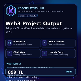 Koschei Starter Pack – Web3 Project Output