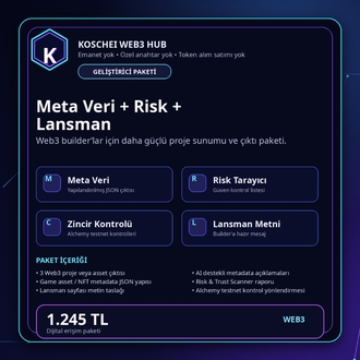 Koschei Builder Pack – Metadata + Risk + Launch