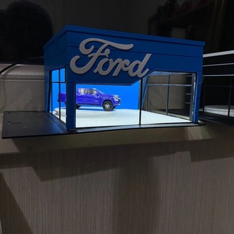 KİŞİYE ÖZEL 1/64 GARAJ DİORAMA TASARIMI