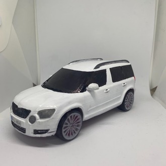 SKODA YETİ MAKET ARABA MODELİ