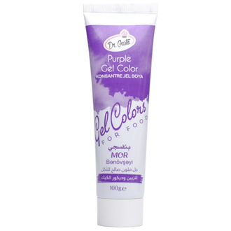 DR GUSTO TÜP JEL BOYA MOR - 100 GR BÜYÜK BOY