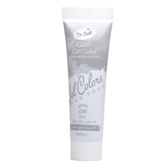 DR GUSTO TÜP JEL BOYA GRİ - 100 GR BÜYÜK BOY 