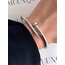 Çelik silver çivi model bileklik
