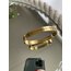 Çelik gold arpa kelepçe bileklik