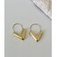 Çelik gold marka model V küpe