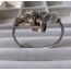 Çelik silver hello kıtty model charm bileklik