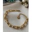 Çelik gold tiffany model bileklik