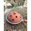 Terra Cotta Turkuaz Sırlı Seramik Çanak Tütsülük