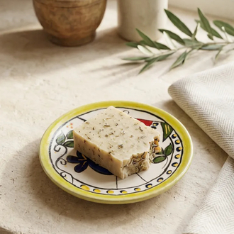 Mavi Kanat ( Alakarga) Mini Çini Tabak