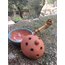 Terra Cotta Turkuaz Sırlı Seramik Çanak Tütsülük