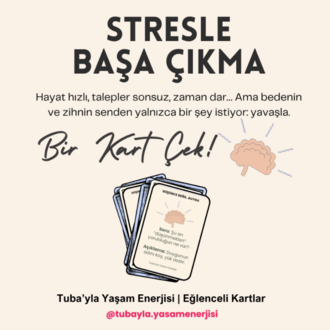 #KendineİyiGel - Stresle Başa Çıkma "Eğlenceli Kartlar"
