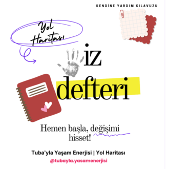 İz Defteri | 15 Terapötik Hikaye ile Kendine Yolculuk Defteri Travma İyileştirme Desteği