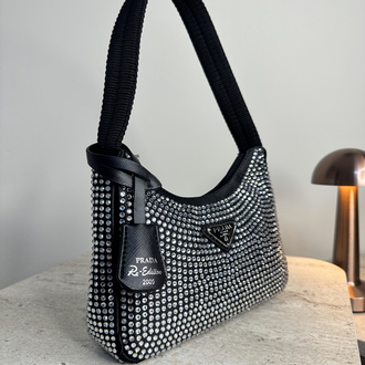 Prada taşlı çanta 