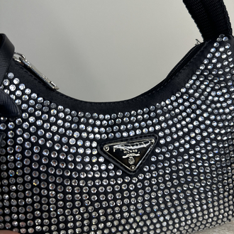 Prada taşlı çanta 