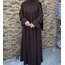VERA ŞALLI TAKIM “ ACI KAHVE ( İÇ PEÇE HEDİYE )