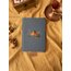 İndigo Çiçekli Nakışlı Defter