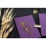 Mor Mimoza Nakışlı Defter (adet fiyatıdır)
