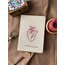 Anatomik Kalp Nakışlı Defter