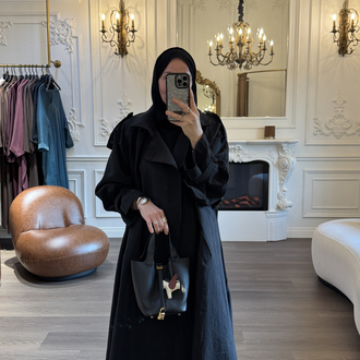 Siyah trench