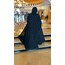 Taşlı pelerin abaya