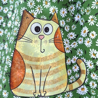 Sarı Kedi Papatyalarda
