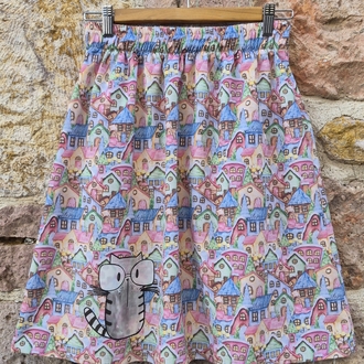 Gözlüklü Kedi Şehirde