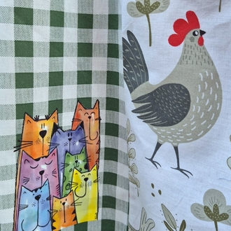 Köpüş ve Kuş Patchwork Etek