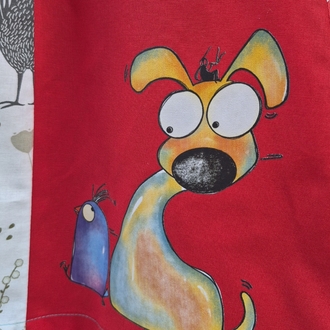 Köpüş ve Kuş Patchwork Etek