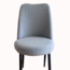 6 Adet jakarlı kumaş Oval sandalye kılıfı. (İlmek desen)