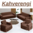 JAKARLI LÜX 3+3+1+1 KOLTUK ÖRTÜSÜ TAKIMI (OSMANLI DESEN)