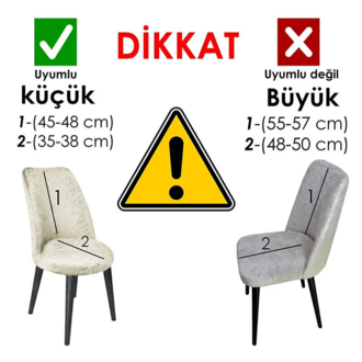6 Adet Dokuma jakar kumaş Oval sandalye kılıfı. (Ağaç kabuğu desen)