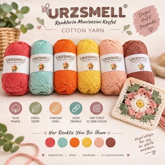 Urzsmell Cotton 100 gr 200 mt
