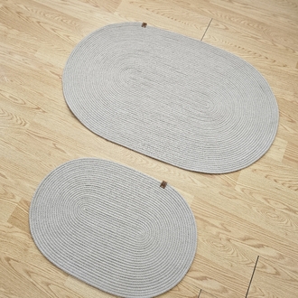 2li Düz Oval Paspas Takımı